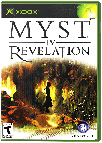 Myst IV Revelation Xbox US box art